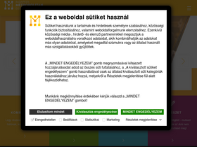 'metropolitan.hu' screenshot