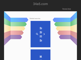 '34a5.com' screenshot