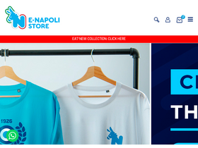 'e-napolistore.it' screenshot