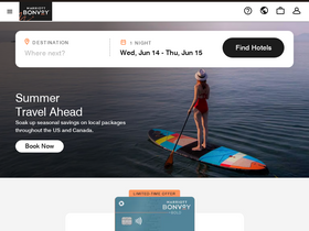 'marriott.com' screenshot