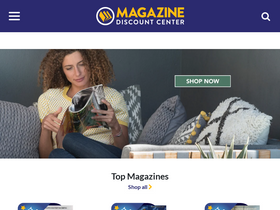 'magazinediscountcenter.com' screenshot