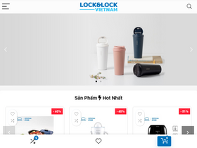 'locknlockvietnam.com.vn' screenshot