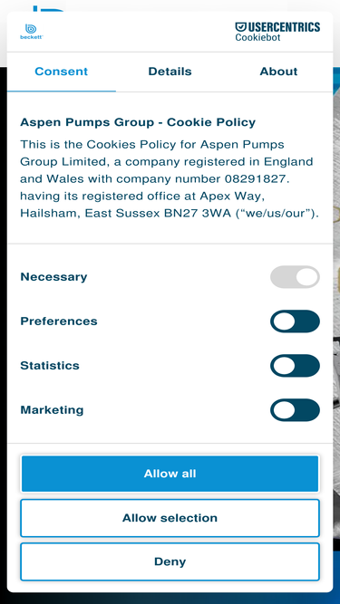 beckettpumps.com