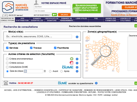 'marches-securises.fr' screenshot