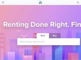 'rentberry.com' screenshot