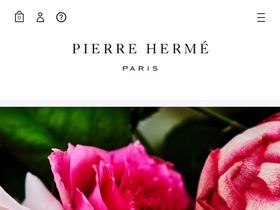 'pierreherme.co.jp' screenshot