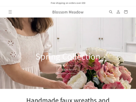 blossom-meadow.com homepage screenshot
