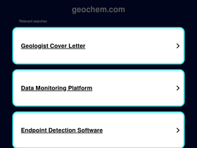geochem.com