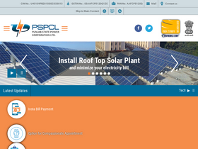 'pspcl.in' screenshot