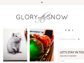 'gloryofthesnow.com' screenshot