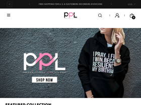 positivelypinklife.com homepage screenshot