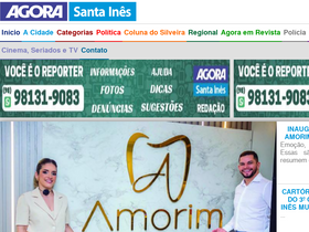 'agorasantaines.com.br' screenshot