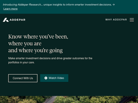 'addepar.com' screenshot