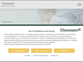 'otovowen.de' screenshot