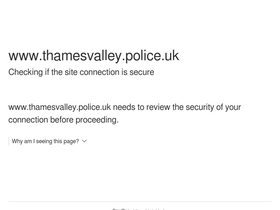 'thamesvalley.police.uk' screenshot