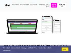 'elinapms.com' screenshot