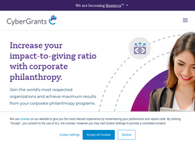 'cybergrants.com' screenshot