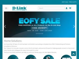 'dlink.com.au' screenshot
