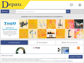 'depau.es' screenshot