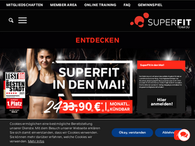 'superfit.club' screenshot
