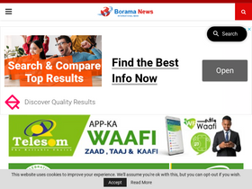 'boramanews.com' screenshot