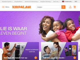 'kirpalani.com' screenshot