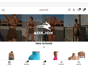 Aoxjox website screenshot