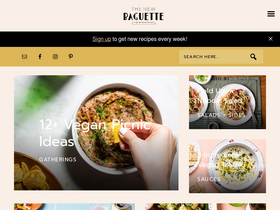 'thenewbaguette.com' screenshot