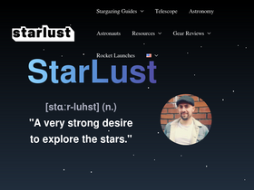'starlust.org' screenshot