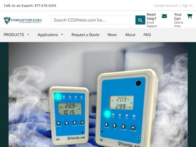 'co2meter.com' screenshot