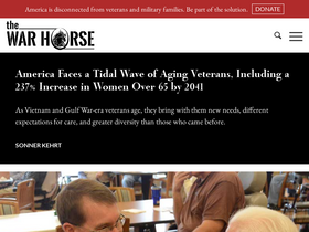 'thewarhorse.org' screenshot