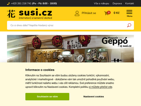 'susi.cz' screenshot