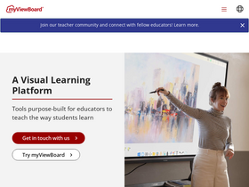 'myviewboard.com' screenshot