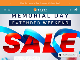 'myisense.com' screenshot