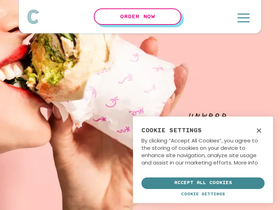 'califchickencafe.com' screenshot