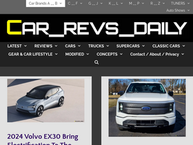 'car-revs-daily.com' screenshot