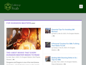 'tabletopjoab.com' screenshot