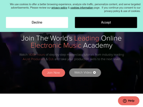 'sonicacademy.com' screenshot