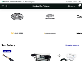 hookedonguides.net homepage screenshot