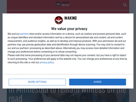 'wakingthered.com' screenshot