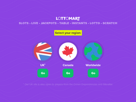 'lottomart.com' screenshot