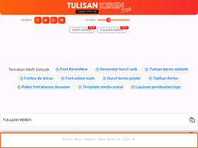 'tulisankeren.top' screenshot