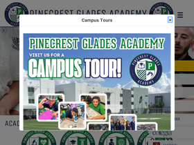 'pinecrestglades.org' screenshot