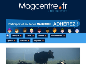 'magcentre.fr' screenshot