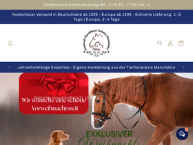 handaufspferdhund.de homepage screenshot