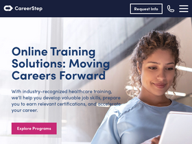 'careerstep.com' screenshot