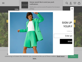 'roman.co.uk' screenshot