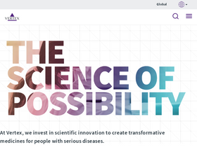 'vrtx.com' screenshot