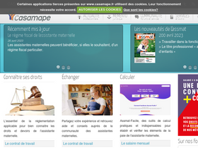 'casamape.fr' screenshot