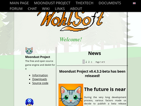 'wohlsoft.ru' screenshot